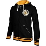 CCM Boston Bruins Classic Full-Zip Hoodie NHL Sweatshirt (XL)