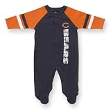 NFL Chicago Infant Snap Front Sleep 'N Play, 3-6 Months
