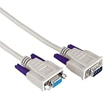Hama Monochrom-Monitor-Kabel / Maus-Tastatur-Verl&auml;ngerung (D-Sub-Stecker auf D-Sub-Kupplung) 1,8m