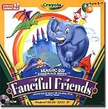 Crayola Magic 3D Coloring Book - Fanciful Friends