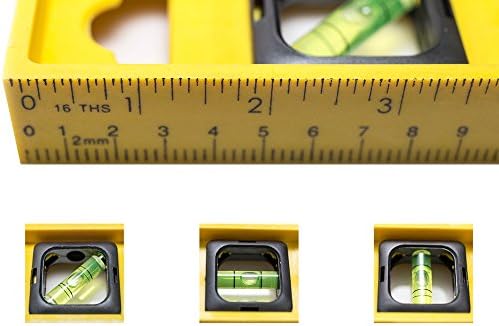Best Plastic Level From mysonder - 24 inch - Heavy-duty And Light-weight Level - Horizontal & Vertical Levels - Can Be Read From 360 Degrees - Printed Measuring Scale - Money-Back Guarantee