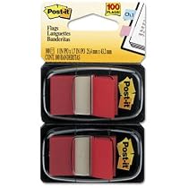 MMM680RD2 - Post-it Standard Tape Flags