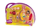 Polly Pocket Pop 'n Swap Fashion Frenzy Beach Dolls