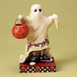 Jim Shore Halloween Trick or Treat Smell My Feet - Halloween Ghost Costume Figurine
