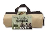 MicroNet Suede Ultra-Compact Microfiber Towel (Medium, Sand)