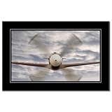 P51 Mustang Composite Aviation Mini Poster Print by CafePress