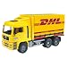 Bruder 02783 MAN Truck with tilt sided interchangeable container DHL