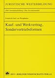 Kauf- und Werkvertrag, Sondervertriebsformen