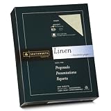 SouthworthFineLinenPaper,25%Cotton,Size24,Ivory,500Sheets(564C)