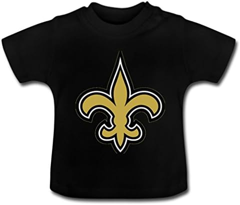 Sportfunnn New Orleans Saints Baby Classic T-Shirt 4T Black