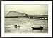 Fishing Near Bridge, Macau, China Collections Framed Photographic Poster Print by John Coletti, 35x25
