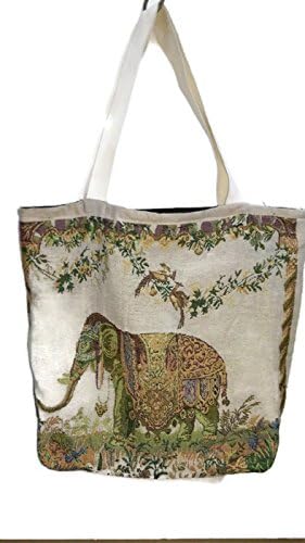 Sackcloth Canvas Shoulder Zipper Bag for Shopping/Handbag.