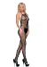 Leg Avenue - Seamless Fishnet V Back Bodystocking #8933