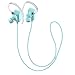 GLCON GS-06 Mini Blue Sports Sweatproof Wireless Stereo Bluetooth 4.0 Headset BT Headphones Earphone Earpiece Earbuds with Microphone Mic, A2DP, Noise Cancellation, Music Streaming and Control, Great for Sports, GYM, Running, Exercises, for Apple iPhone 5/5s/5c, iPhone 4/4s, iPad 1/2/3, new iPad, iPod and Samsung Galaxy S2, S3, S4, S5, Galaxy note 3, 2, 1 and other Android Cell Phone (Retail Package)