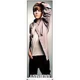 Justin Bieber Door Poster Print, 21x62