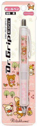 San-x Dr. Grip Ballpoint Pen Happy Natural