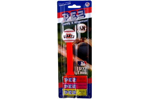 PEZ Dispenser and Candy San Francisco Giants