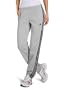 Adidas Damen Hose Ess 3 Stripes Sweat Closed Hem, medium grey heather/black, XXL, X20787