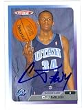 C.J. Miles Autographed/Hand Signed Basketball Card (Utah Jazz) 2006 Topps Total #282