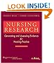 Nursing Research: Generating and Assessing Evidence for Nursing Practice (Nursing Research (Polit))