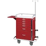 Harloff Classic Line 6-drawer Tall Emergency Cart Specialty Package