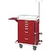 Harloff Classic Line 6-drawer Tall Emergency Cart Specialty Package