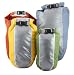 Exped Clearsight Fold Dry Bag Set of 4 Pastel Colours