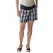 Liz Lange for Target Twill Plaid Shorts - Black White