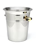 Brilliant Large Wine / Champagne Bucket - Fine Stainless Steel Barware for Your Enjoyment