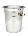 Brilliant Large Wine / Champagne Bucket - Fine Stainless Steel Barware for Your Enjoyment