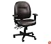 Black Leather Managerial Chair Black Leather