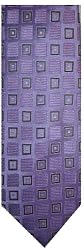 Men's Donald Trump Necktie Neck Tie 100% Silk Purple/Silver Blend
