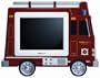 Hannspree's Firetruck 10-Inch LCD Television