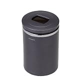 AIENKAN CZ62A Solar LED Ash Bottle, Gun Metallic