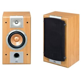 JBL S26CH 2-Way Studio Series Bookshelf Speakers (Pair, Cherry)