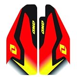 03-07 HONDA CR85: 2012 ONE INDUSTRIES FORK GUARD DECALS - HONDA by One Industries