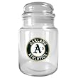 Oakland Athletics MLB 31oz Glass Candy Jar - Primary Logo by Great American Products