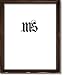 16x20 / 16'' x 20'' Frame for Picture Photo or Poster, Solid Wood, Dark Walnut, style #621