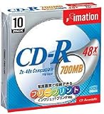 CDR80ZPWRX10F 700MB 1枚X10枚 W48倍速対応
