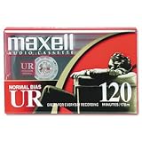 Maxell 108010 - Standard Grade Audio Cassette Tape, 120 Minutes (60 x 2)-MAX108010