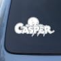 CASPER - The Friendly Ghost - Vinyl Car Decal Sticker #1693 | Vinyl Color: White