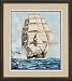 Clipper Ship Voyage Counted Cross Stitch Kit, Craft Kit
