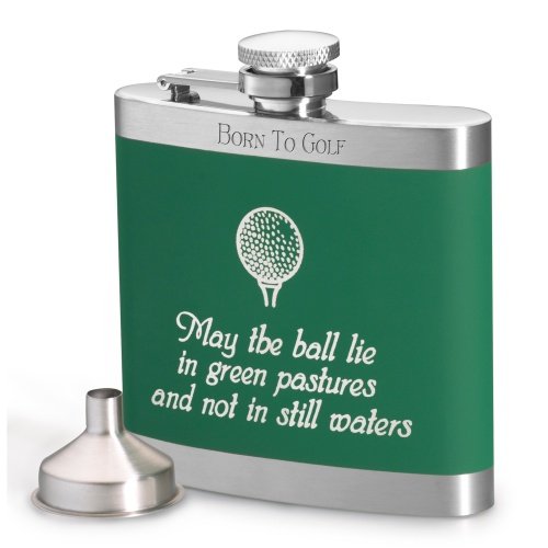 Personalized Golf Quote Flask by Things Remembered.