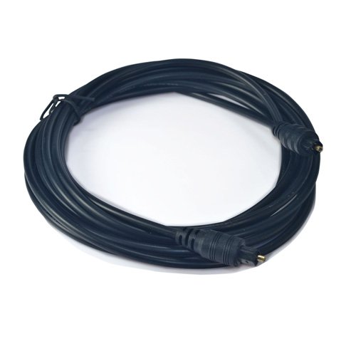 9.84 Ft Digital Audio Optical Fiber Optic Toslink Cable