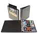 1 (One) Black Coupon Storage Binder BCW 2 Inch D Ring Clearview Album - Great for Coupons and other 
