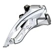 Shimano FD-M750 XT Triple Front Derailleur, 34.9mm, BP TS, 9S, Silver