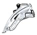 Shimano FD-M750 XT Triple Front Derailleur, 34.9mm, BP TS, 9S, Silver