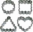Wilton Crinkle Shapes Paper Candy/Lollipop Sticks and Cut-Outs