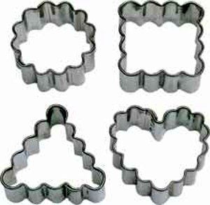 Wilton Crinkle Shapes Paper Candy/Lollipop Sticks and Cut-Outs