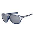 Fox Racing The Cadet Adult Casual Sunglasses w/ Free B&F Heart Sticker Bundle - Electric Blue/Grey